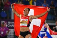 Local favorite Mujinga Kambundji will be in action at Resisprint International 2024. (Photo by Mattia Ozbot/Getty Images for European Athletics)